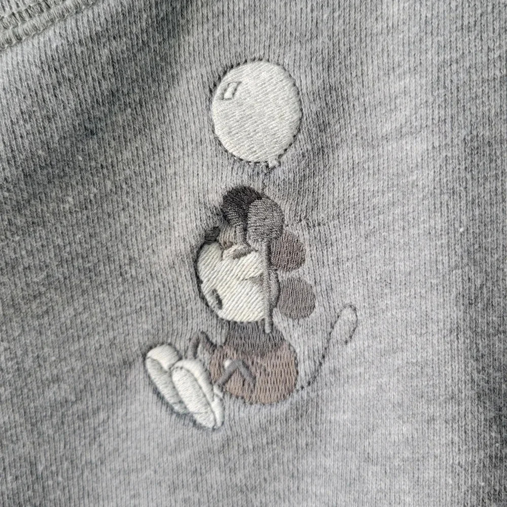 Disney Mickey  Mouse The Barn Dance Grey Sweatshirt size XS